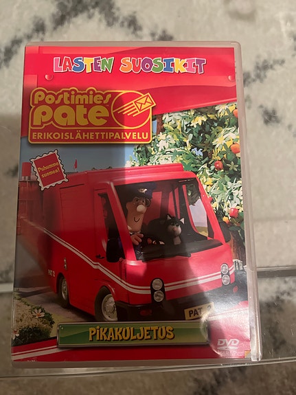 Postimies Pate Erikoislähettipalvelu Pikakuljetus DVD
