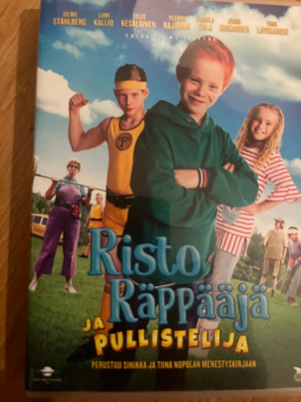 Risto Räppääjä ja pullistelija DVD-elokuva