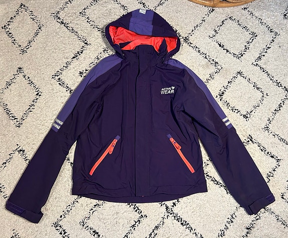 Lindex softshell takki violetti koko 164