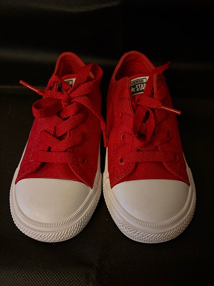 Converse All Star lasten tennarit koko 25 punainen