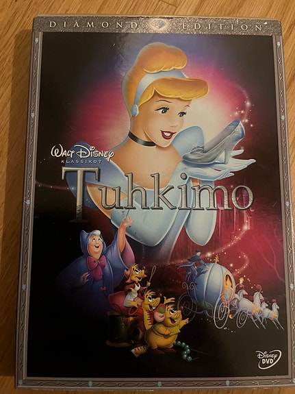 Disney Tuhkimo DVD