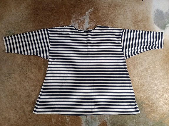 Marimekko XXL (Made in Finland) raita paita sini-valkoinen
