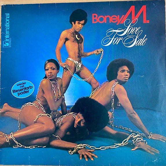 Boney M Love For Sale LP-levy