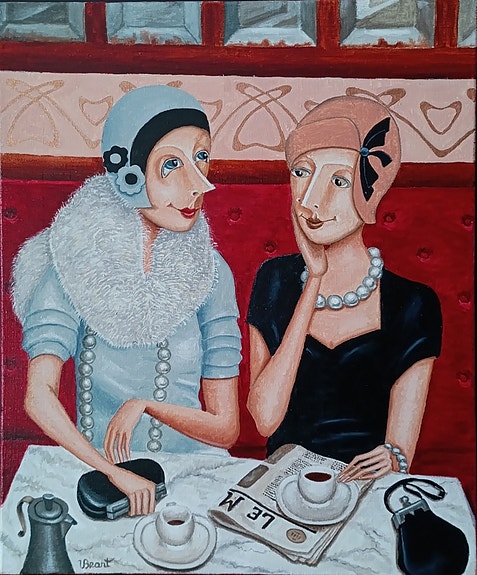 Taulu - Viktoria Brantin maalaus kankaalle 50x60 cm