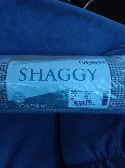 Nore Shaggy matto 160 x 230 cm beige
