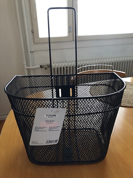 Uusi polkupyörän etukori