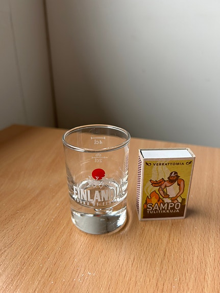 Finlandia vodka snapsilasi