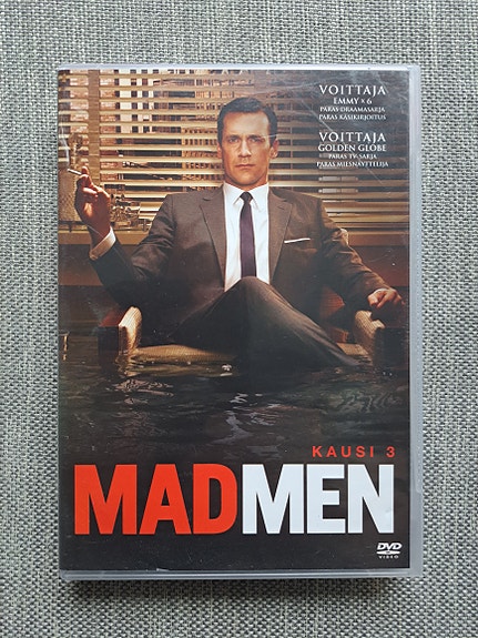 Mad Men - 3. tuotantokausi dvd