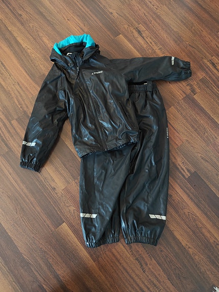 Everest lasten sadeasu 122 musta polyesteri unisex