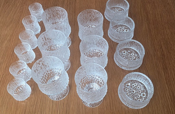 Iittala Ultima Thule juomalasit kirkas lasi