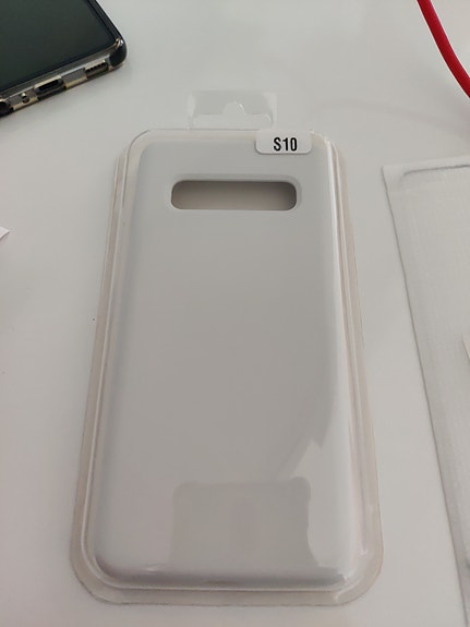 Samsung Galaxy S10 puhelimen kuoret valkoinen