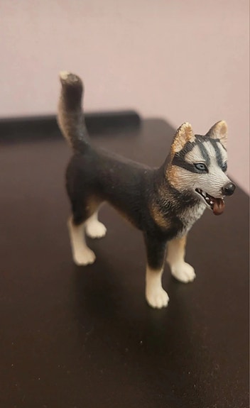 Schleich Husky koira, uros.