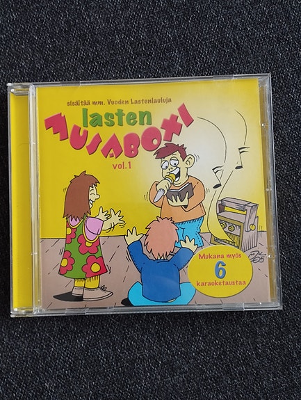Lasten musaboxsi CD levy