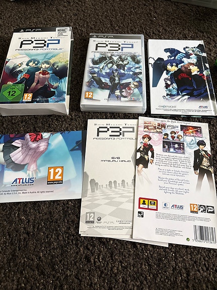 Persona 3 Portable PSP-peli
