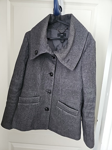 H&M villakangastakki harmaa koko 38