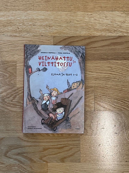 Heinähattu ja Vilttitossu Elämä ja teot 1-2 kirja, Huom! Kaikki osta 3 maksa 2