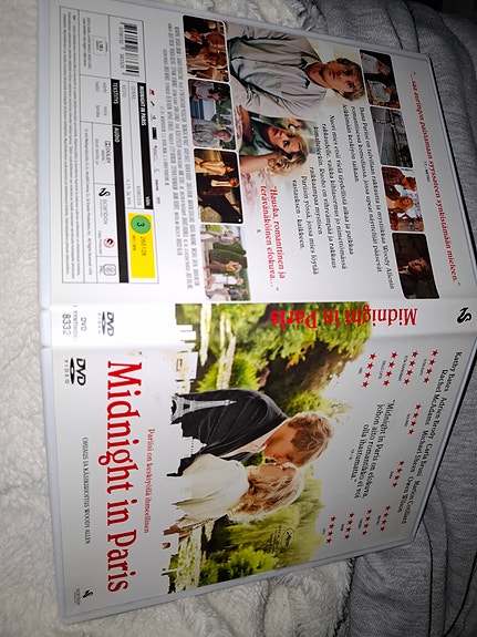Midnight in Paris - Owen Wilson DVD-elokuva