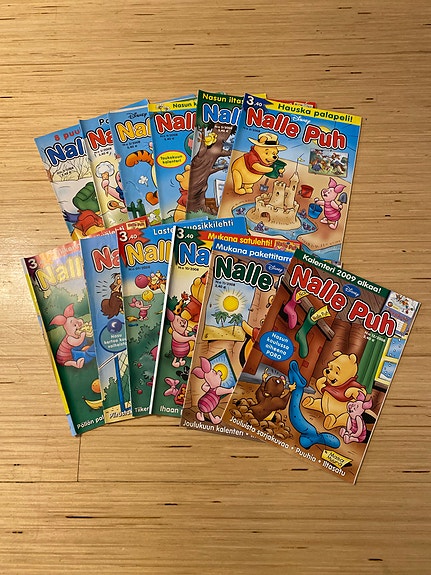 Nalle Puh sarjakuvalehti vuosikerta 2008