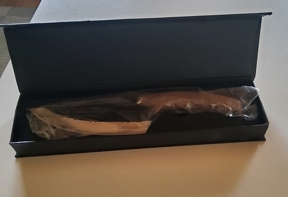 Huusk keittiöveitsi, keittiöveitsi, Japan Premium keittiöveitsi, tammiveitsi