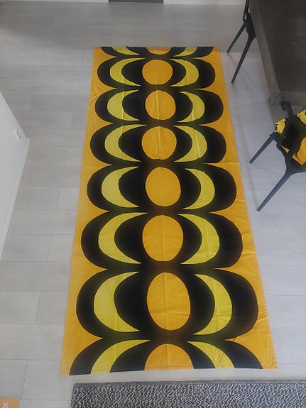 Marimekko Kaivo vintage verhot Maija Isola