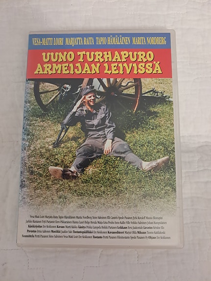 Uuno Turhapuro armeijan leivissä dvd