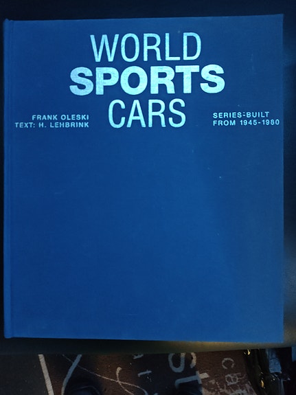 Frank Oleski World Sports Cars kirja