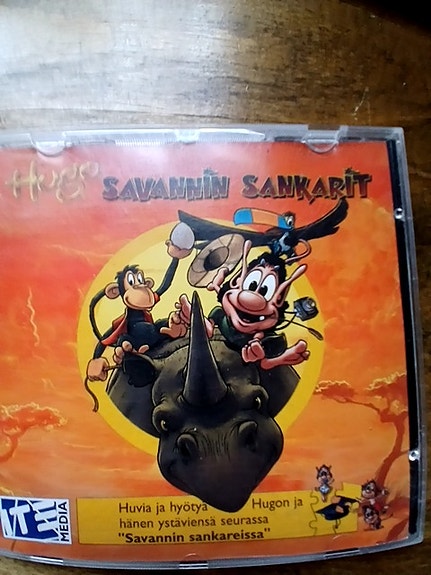 Hugo: Savannin Sankarit PC CD-ROM