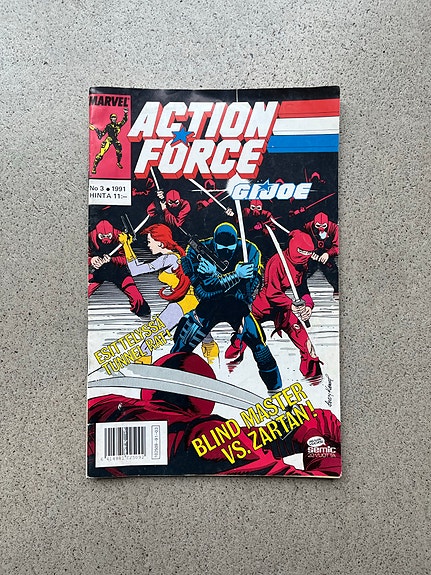 Marvel Action Force G.I. Joe sarjakuvalehti 3/91