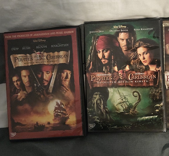 Pirates Caribbean 2 kpl