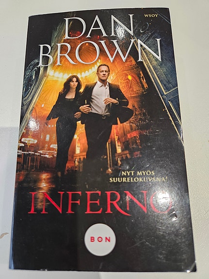 Inferno, pokkari Dan Brown