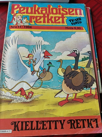 2 kpl Peukaloisen Retket sarjakuvalehtiä