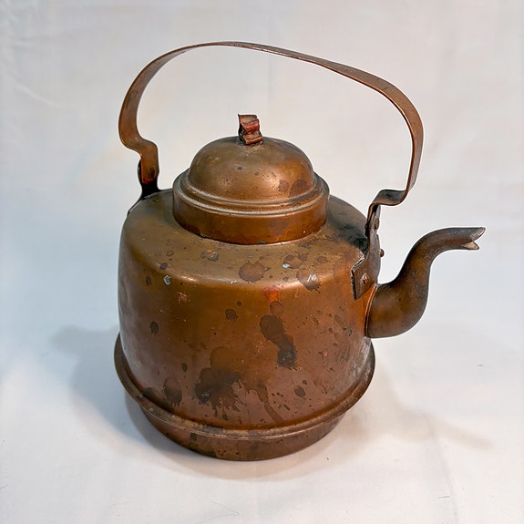 Vanha kuparinen kahvipannu 2,5 l