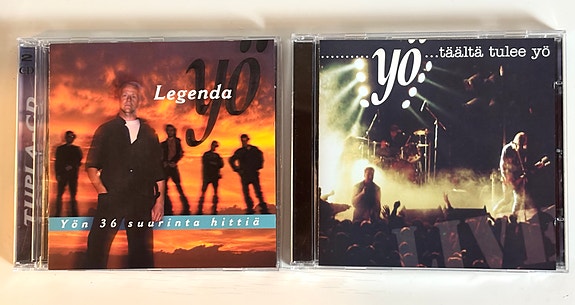 Yö: Legenda tupla -CD ja Täältä tulee yö CD