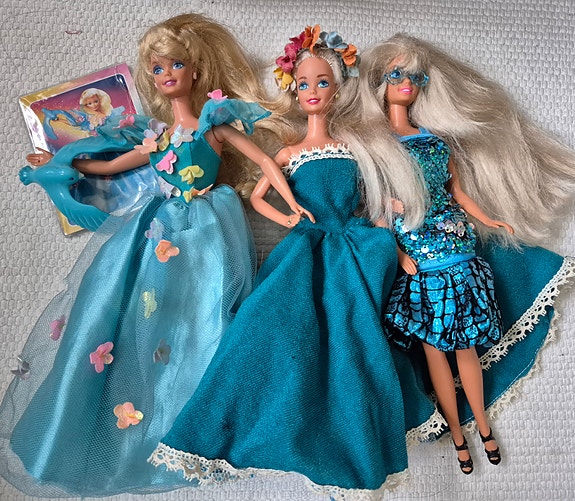Barbiet 3 kpl