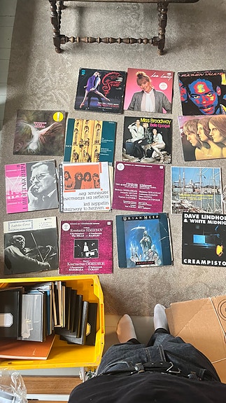 Kokoelma aitoja vintage-LP-levyjä keräilijälle!  (19 kpl)