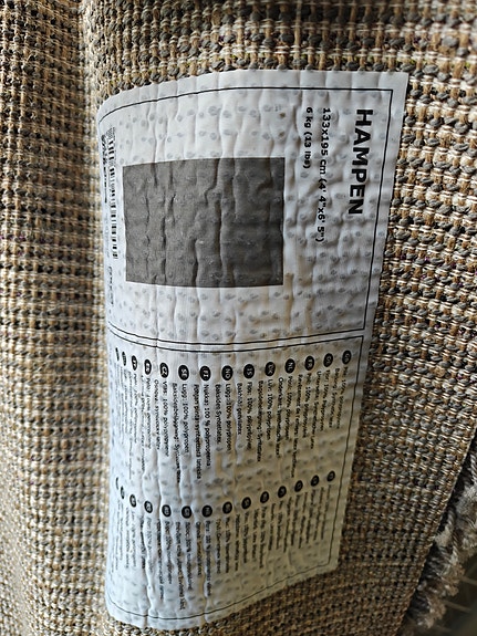 Ikean Hampen matto