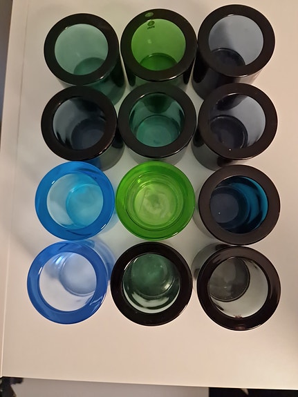 Iittala Kivi tuikkukupit lasi 12kpl