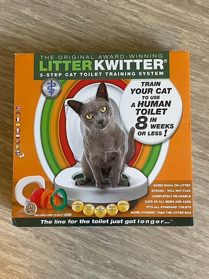 Litter Kwitter kissan wc-harjoittelujärjestelmä