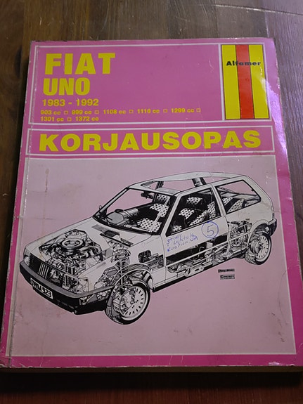 Fiat Uno korjausopas