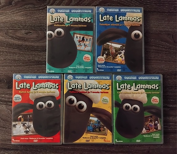 Late Lammas dvd 5kpl / 5eur