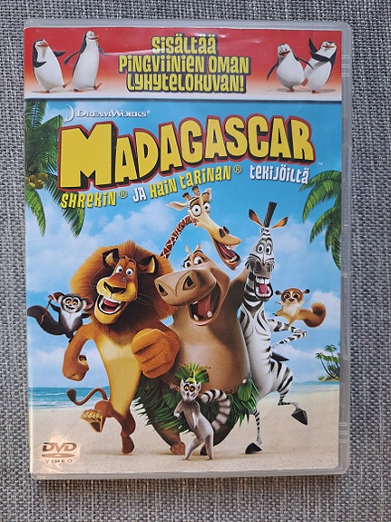 Madagascar dvd