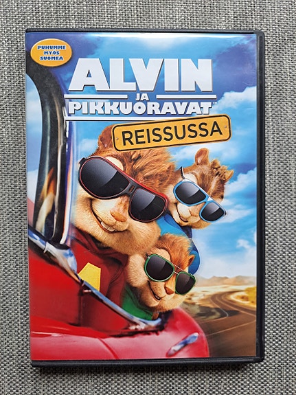 Alvin ja pikkuoravat: Reissussa dvd