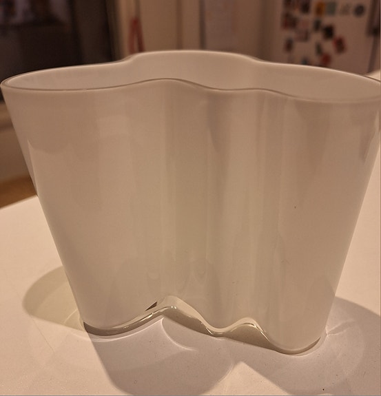 Iittala Aalto-vaasi valkoinen 95 mm