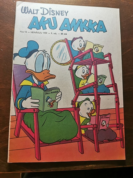 Aku Ankka n:o 14 1959
