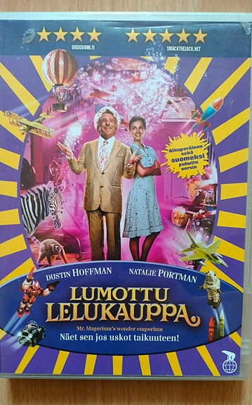 Lumottu lelukauppa DVD