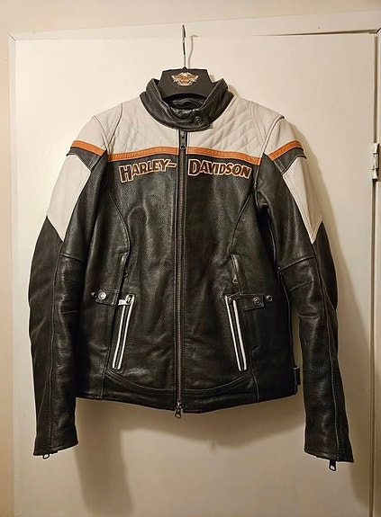 Harley-Davidson naisten nahkainen ajotakki