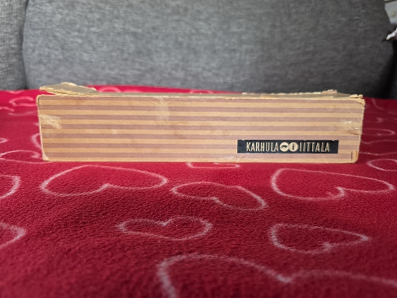 Karhula-Iittala snapsilasit, Göran Hongell (6 kpl + alkuperäispakkaus)