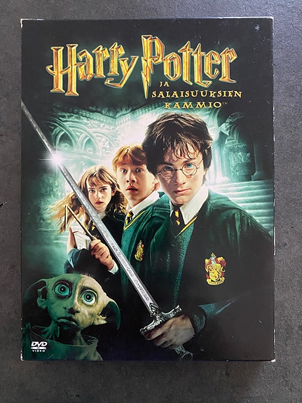 Harry Potter ja salaisuuksien kammio elokuva DVD
