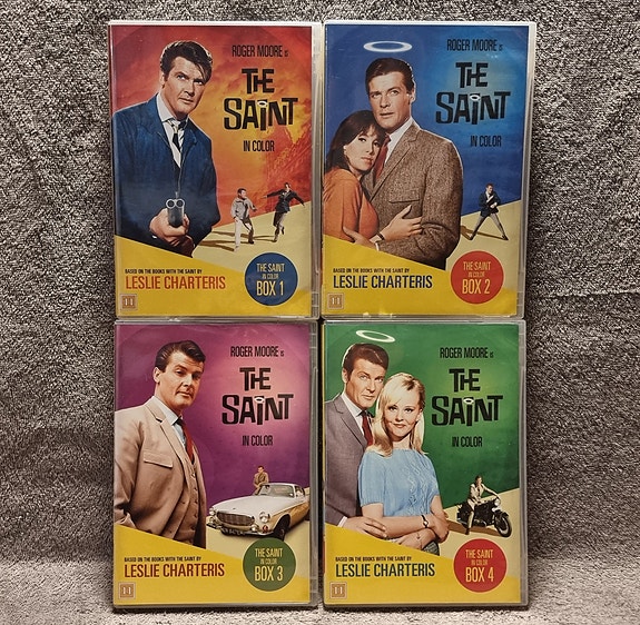 Roger Moore is The Saint in color (box 1-4) Pyhimys
