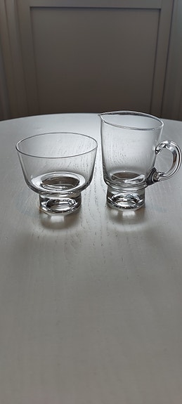 Iittala Future sokerikko ja kermakko, Tapio Wirkkala